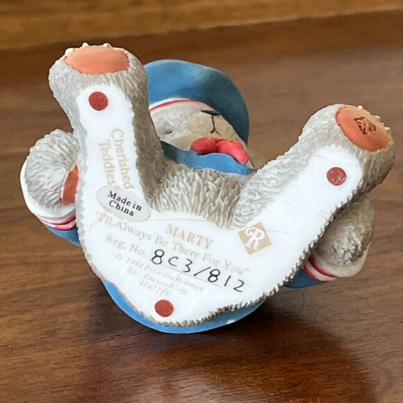 Cherished Teddies "Marty" the Sailor Bear Figurine #476722 1998 Vintage Enesco - Picture 7 of 10